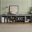 Boahaus Dakota 7-Shelf Modern Wood TV Stand for TVs up to 65