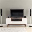 Boahaus Philadelphia 1-Shelf Wood TV Stand for TVs up to 60
