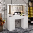 Boahaus Hollywood Adjustable Brightness Modern Plastic Light Bulbs in White