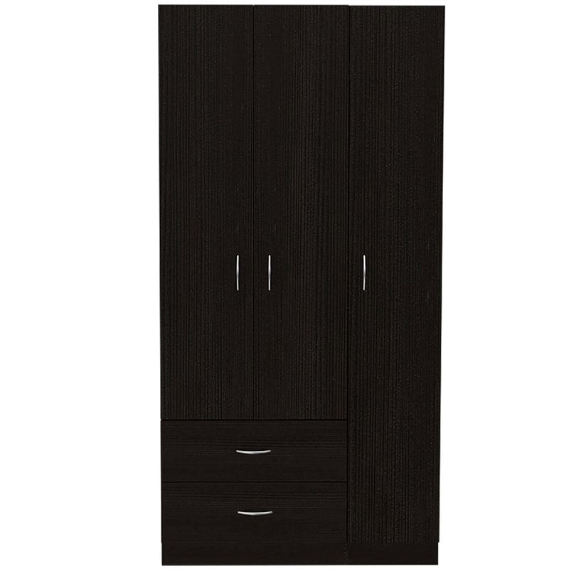 Boahaus Frankfurt Armoire (Black)