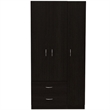 Boahaus Frankfurt Armoire (Black)