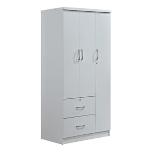 Boahaus Frankfurt Armoire (White)