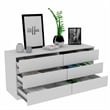 Boahaus Donna Dresser (White)