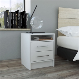 Boahaus Malaga Nightstand (White)