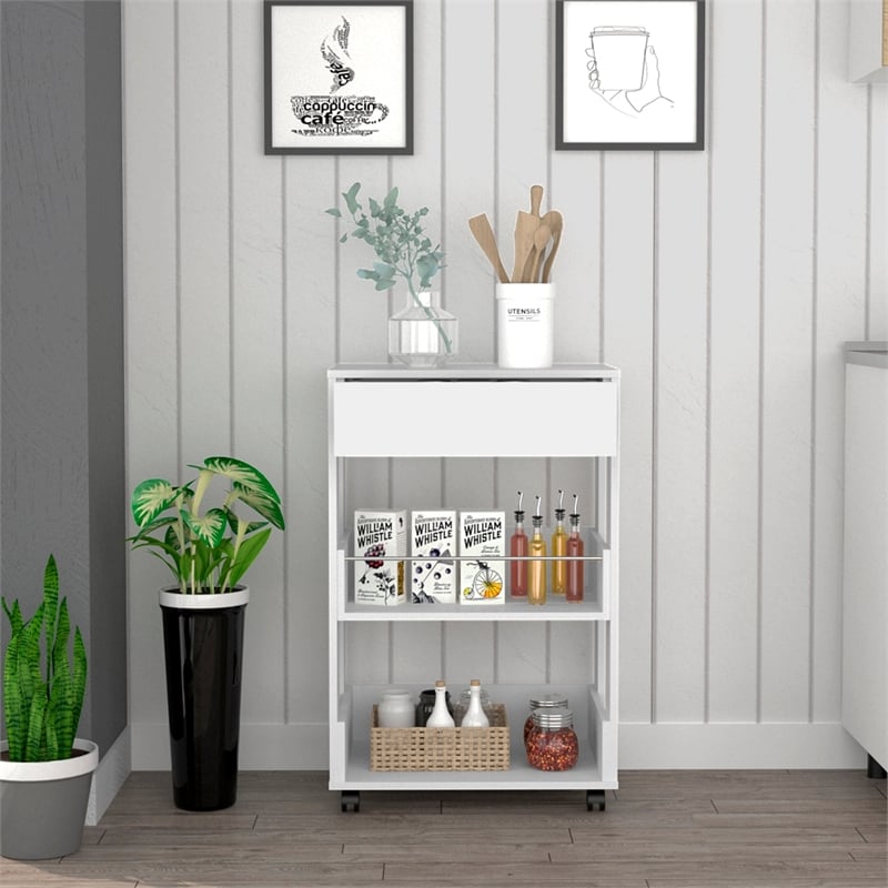 Boahaus Paris Kitchen Cabinet (White)