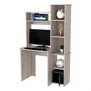 Boahaus Yerevan Computer Desk (Light Grey)