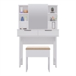 Boahaus Hera Modern White Vanity Set