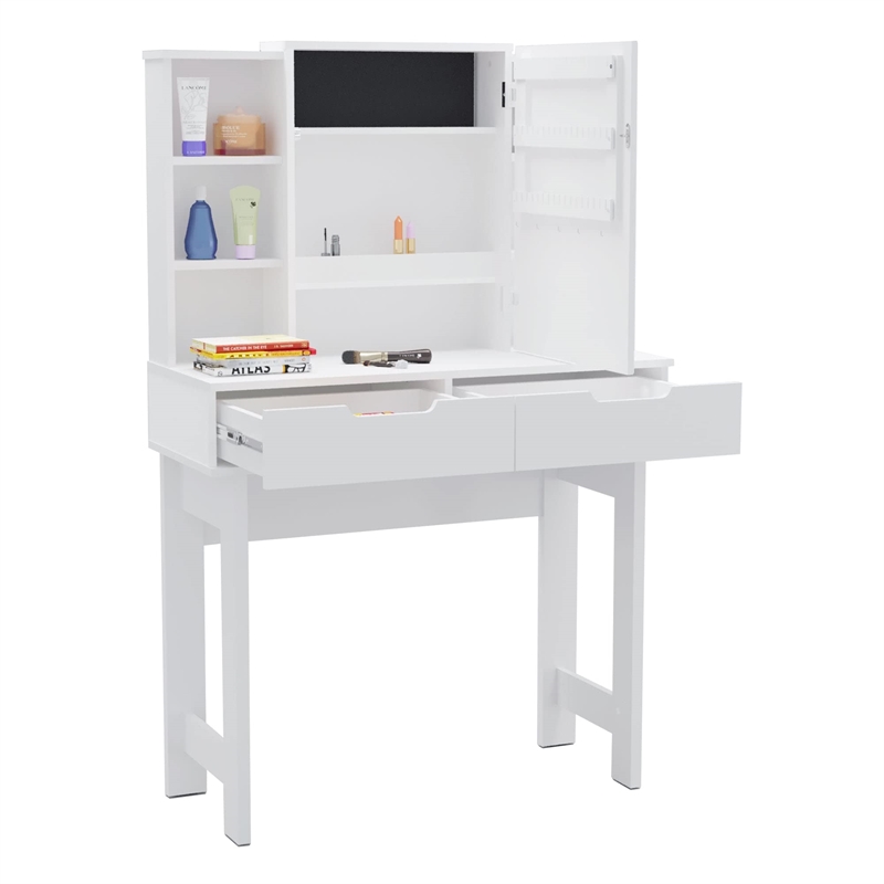 Boahaus Hera Modern White Vanity Set