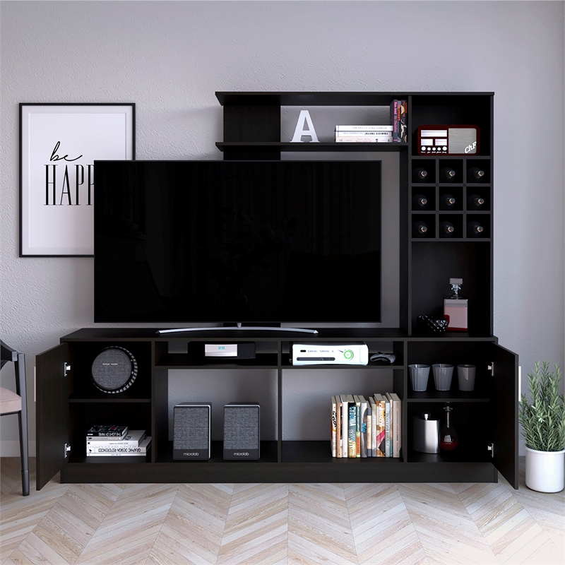 Boahaus Madison TV Stand (Black)