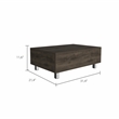 Boahaus Roma Coffee Table  (Black)