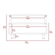 Boahaus Roma Coffee Table  (Black)