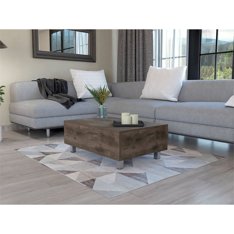 Boahaus Roma Coffee Table  (Dark Brown)