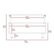 Boahaus Roma Coffee Table  (Dark Brown)