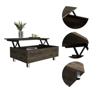 Boahaus Roma Coffee Table  (Dark Brown)
