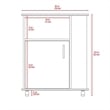 Boahaus Roma Coffee Table  (White)
