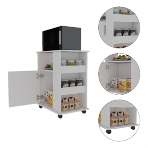 Boahaus Marseille Kitchen Cabinet  (White)