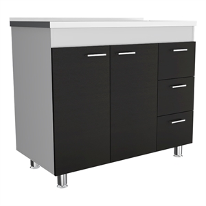 Boahaus Halonen Base Cabinet (White)