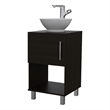 Boahaus Amanda Single Bathroom Vanity (Black)