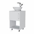 Boahaus Amanda Single Bathroom Vanity (White)