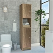 Boahaus Camrose Linen Cabinet  (Brown)