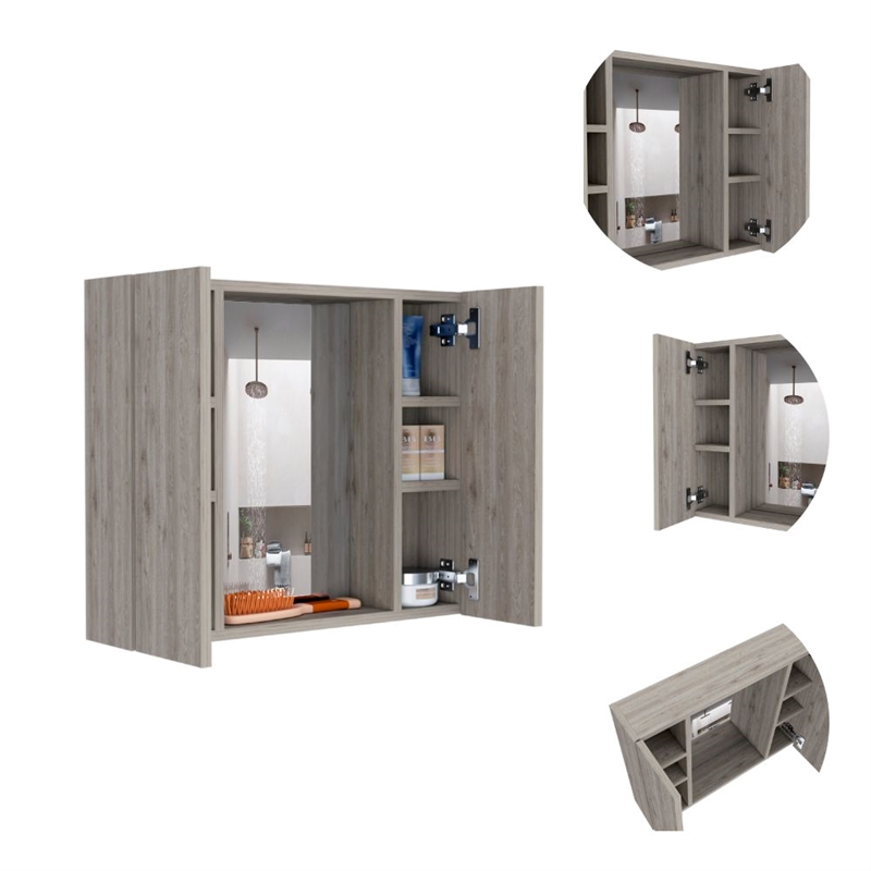 Boahaus Camrose Linen Cabinet  (White)