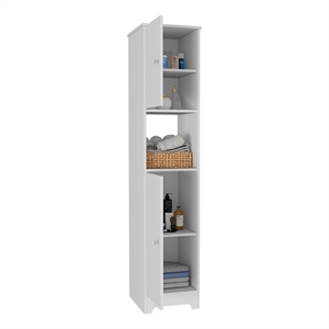 Boahaus Camrose Linen Cabinet  (White)