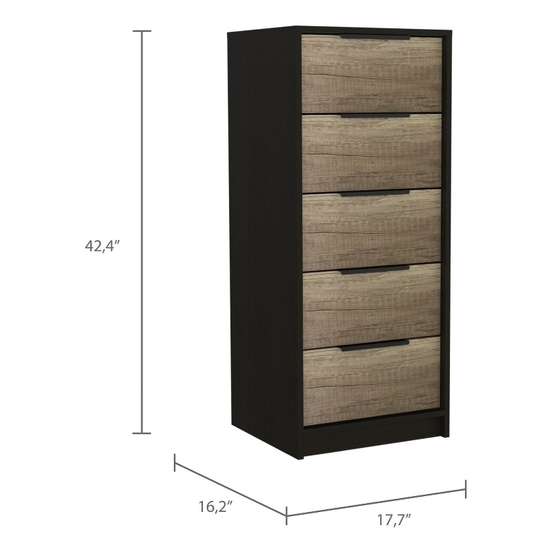 Boahaus Ellen Dresser  (Black - Brown)