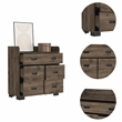 Boahaus Rita Dresser (Dark Brown)