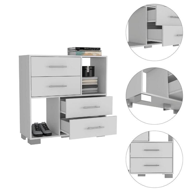 Boahaus Bertha Dresser (White)