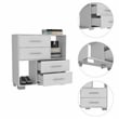 Boahaus Bertha Dresser (White)