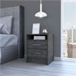 Boahaus Malaga Nightstand  (Gray)