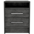 Boahaus Malaga Nightstand  (Gray)