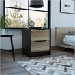 Boahaus Toledo Nightstand  (Black - Brown)