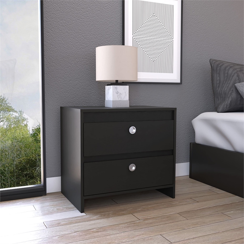 Boahaus Elche Nightstand (Black)