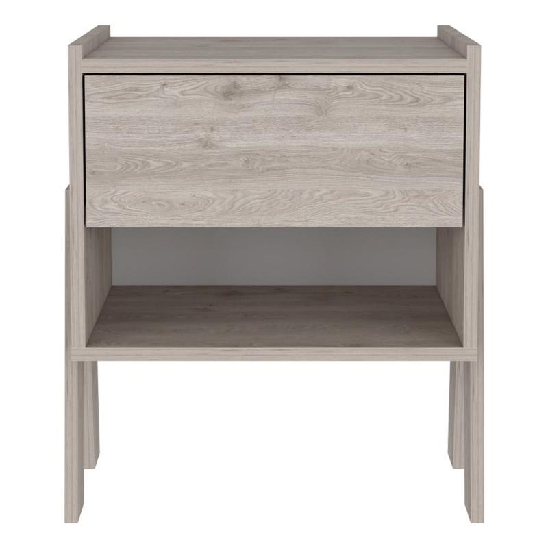 Boahaus Sevilla Nightstand (Light Gray)