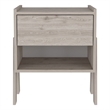 Boahaus Sevilla Nightstand (Light Gray)