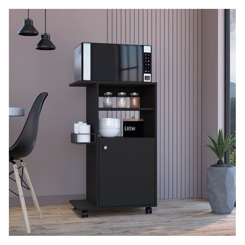 Boahaus Lila Kitchen Cabinet (Black)