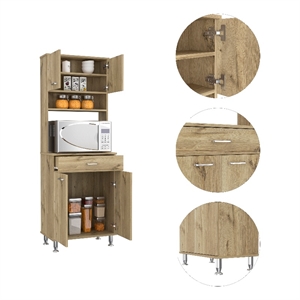 Boahaus Albi Kitchen Cabinet (Beige)