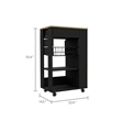 Pessac Kitchen Cabinet (Black Color)