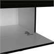 Boahaus Dresden Armoire (Black Wengue/White)