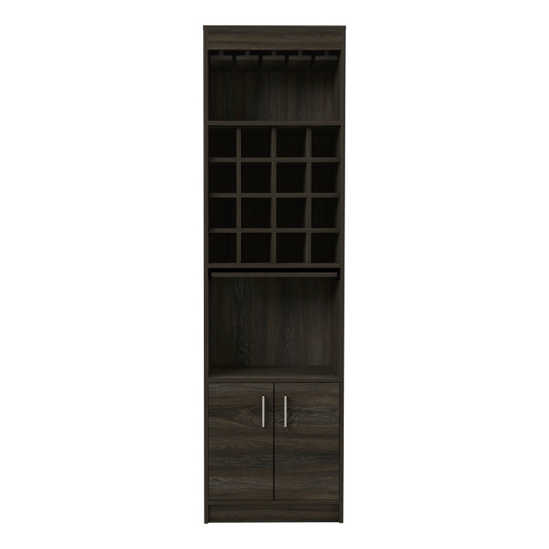 Boahaus Wells Bar Cabinet (Carbon Espresso)