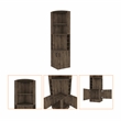 Boahaus Birmingham Bar Cabinet (Dark Brown)