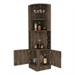 Boahaus Birmingham Bar Cabinet (Dark Brown)