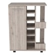 Boahaus Yorkshire Bar Cart (Light Oak )