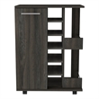 Boahaus Yorkshire Bar Cart (Carbon Espresso)