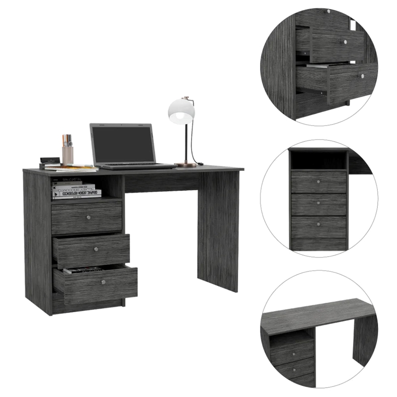 Boahaus Shanghai Desk (Smokey Oak)