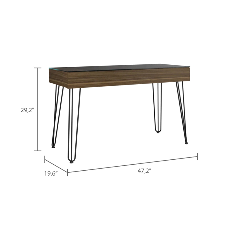 Boahaus Shantou Desk (Mahogany)