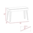 Boahaus Shantou Desk (Mahogany)