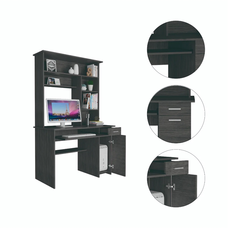 Boahaus Singapore Desk (Smokey Oak)