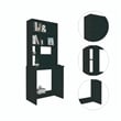 Boahaus Dhaka Desk (Black Wengue)